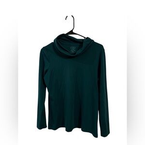 L.L. Bean Dark Green Cotton Shirt